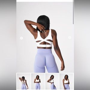 NVGTN White Allure Bra Medium